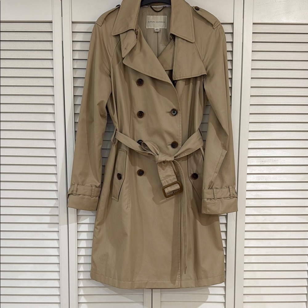 Banana Republic Trench Coat - Worn Once